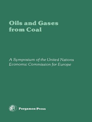 cover image of Oils and Gases from Coal